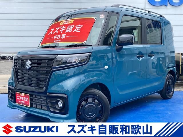 スペーシア　ベース　ＸＦ　　デモカー使用車　前後衝突軽減Ｂ　