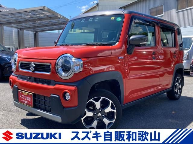 ハスラー　４ＷＤ　ＨＹＢＲＩＤ　Ｘターボ　　４ＷＤ　ナビ　