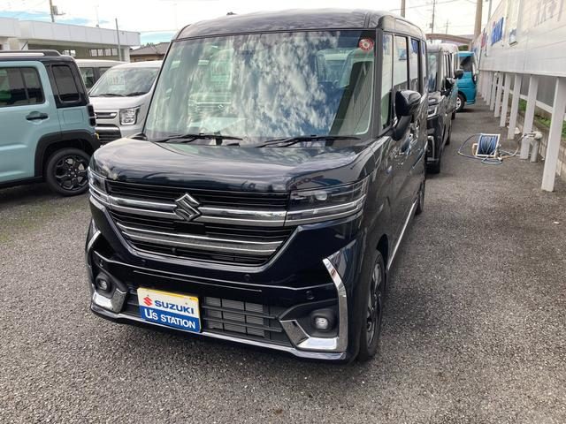 スペーシア　カスタム　カスタム　ＨＹＢＲＩＤ　ＸＳ　全方位ナビ