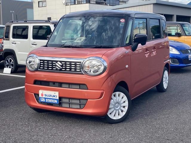 ワゴンＲ　スマイル　４ＷＤ　ＨＹＢＲＩＤ　Ｓ　　全方位カメラナビ　止