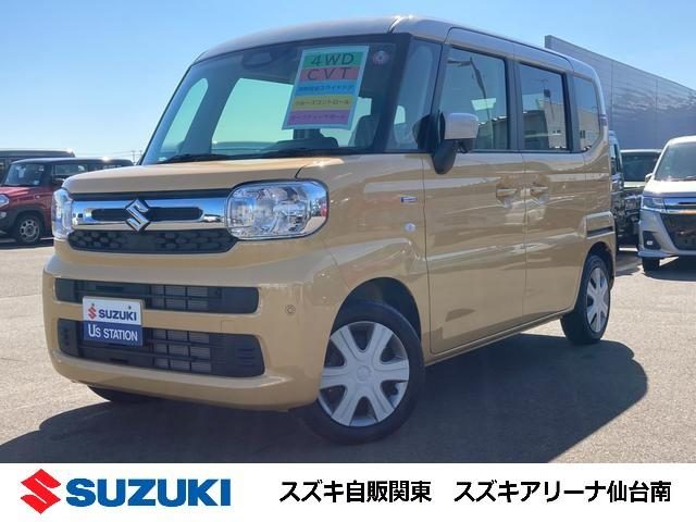 スペーシア　４ＷＤ　ＨＹＢＲＩＤ　Ｘ　４ＷＤ　両側電動スライ