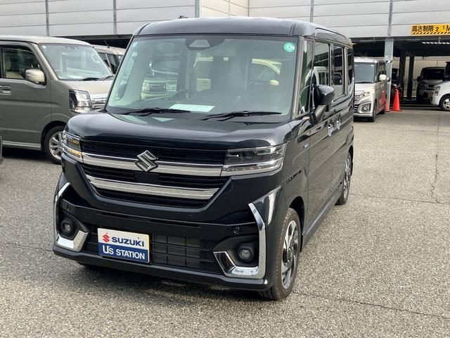 スペーシア　カスタム　４ＷＤ　カスタムＨＹＢＲＩＤ　ＸＳ　　４ＷＤ前後