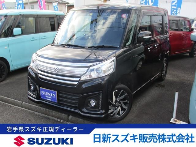 スペーシア　カスタム　４ＷＤ　ＸＳターボ　４ＷＤ　全方位カメラ　フルセ