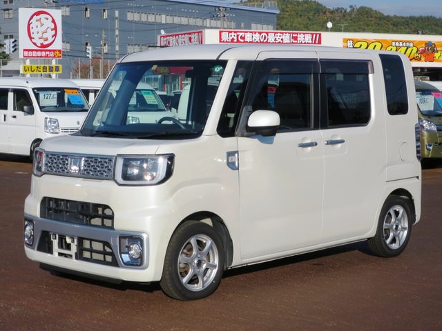 ウェイク　４ＷＤ　Ｌ　ＳＡ　衝突安全　ナビ　ＰＵＳＨ
