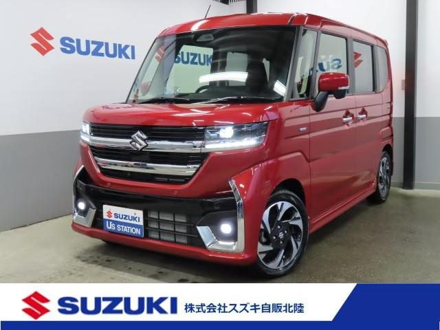 スペーシア　カスタム　カスタム　ＨＹＢＲＩＤ　ＸＳ　カーナビ／