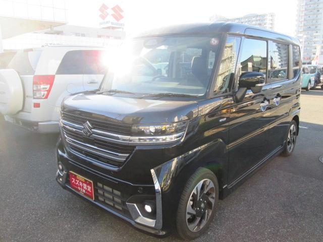 スペーシア　カスタム　カスタム　ＨＹＢＲＩＤ　ＸＳターボ　９イ