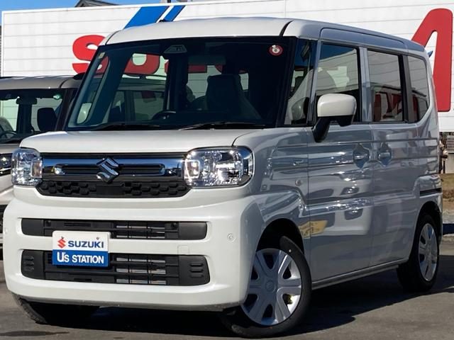 スペーシア　ＨＹＢＲＩＤ　Ｘ　元試乗車　担当者イチオ