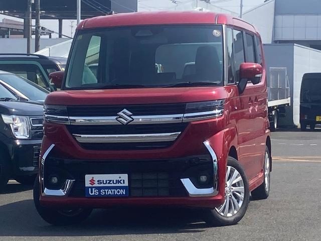 スペーシア　カスタム　４ＷＤ　カスタム　ＨＹＢＲＩＤ　ＧＳ　４ＷＤ　梅