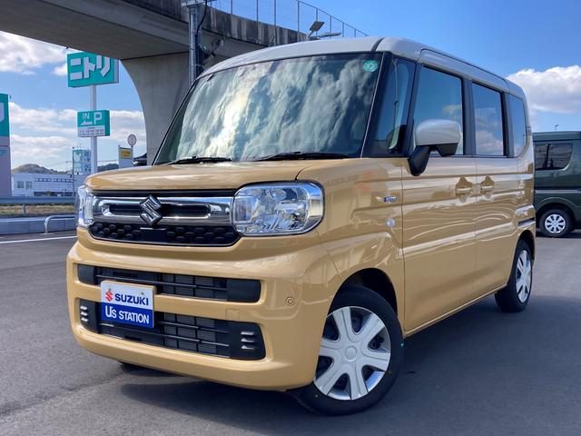 スペーシア　ＨＹＢＲＩＤ　Ｘ　試乗車アップ　電動パー
