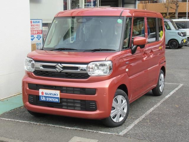 スペーシア　ＨＹＢＲＩＤ　Ｘ／試乗車アップ・全方位カ