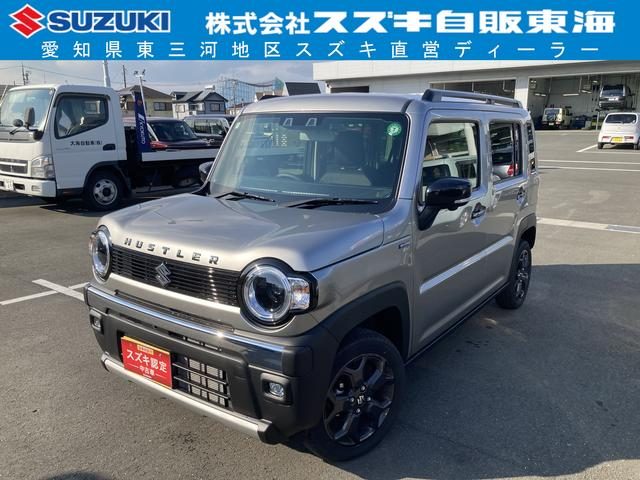 ハスラー　タフワイルド　３型　９インチナビ・全方位