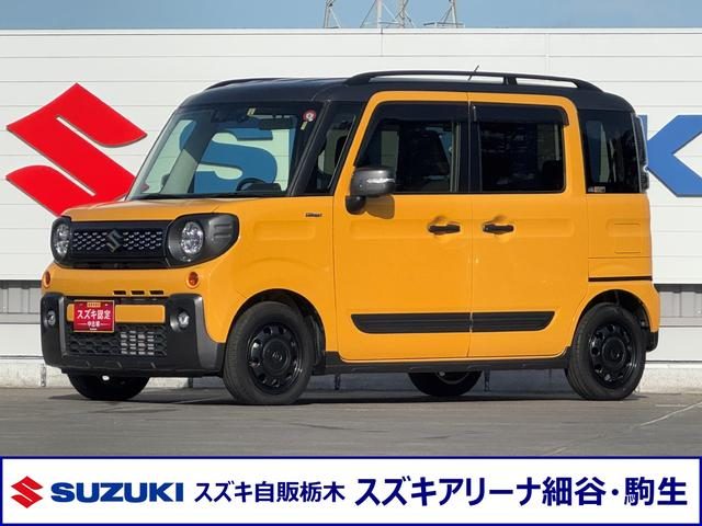 スペーシア　ギア　ＨＹＢＲＩＤ　ＸＺターボ　モニター付ナビ