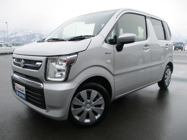 ワゴンＲ　４ＷＤ　ＨＹＢＲＩＤ　ＦＸ－Ｓ　４ＷＤ　前後被害