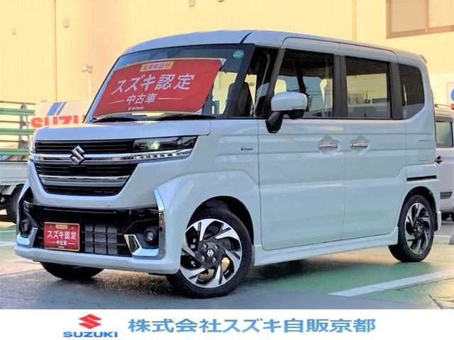 スペーシア　カスタム　カスタム　ＨＹＢＲＩＤ　ＸＳ　当社試乗車