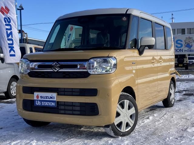 スペーシア　４ＷＤ　ハイブリッドＸ　４ＷＤ　☆前後ブレーキサ