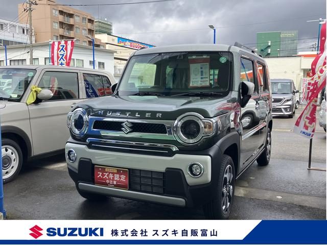 ハスラー　ＪスタイルＩＩ　前後衝突被害軽減ブレーキ