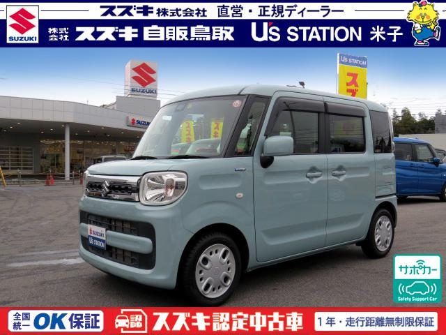 スペーシア　ＨＹＢＲＩＤ　Ｘ　ＭＫ５３Ｓ　ＣＤ　衝突