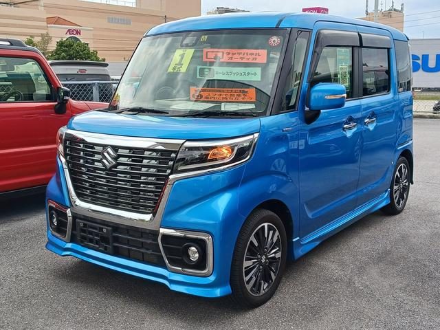 スペーシア　カスタム　カスタム　ＨＹＢＲＩＤ　ＸＳ　外装アウト