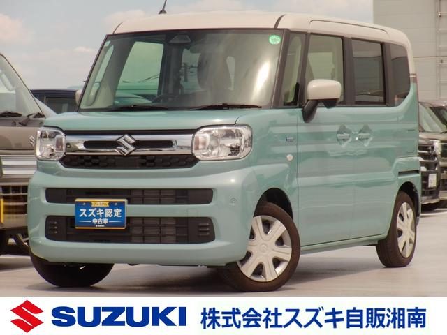 スペーシア　４ＷＤ　ＨＹＢＲＩＤ　Ｘ　４ＷＤ　ＣＶＴ　両側電