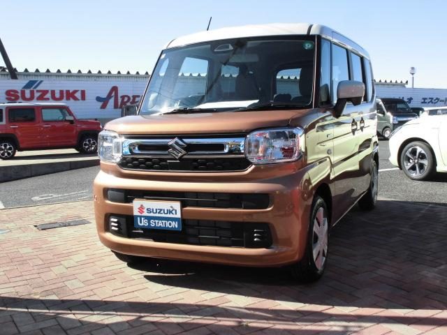 スペーシア　ＨＹＢＲＩＤ　Ｘ　両側電動スライドドア　