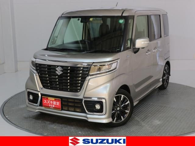 スペーシア　カスタム　カスタム　ＨＹＢＲＩＤＸＳターボ　目玉車