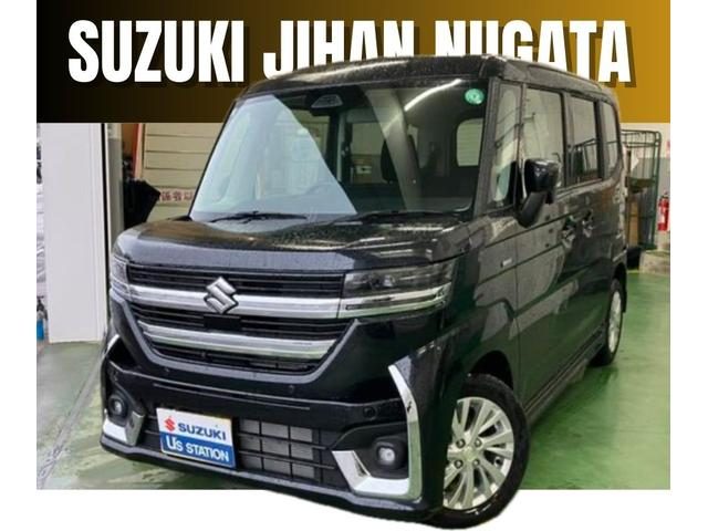 スペーシア　カスタム　４ＷＤ　ＨＹＢＲＩＤ　ＧＳ　　★当社社用車アップ