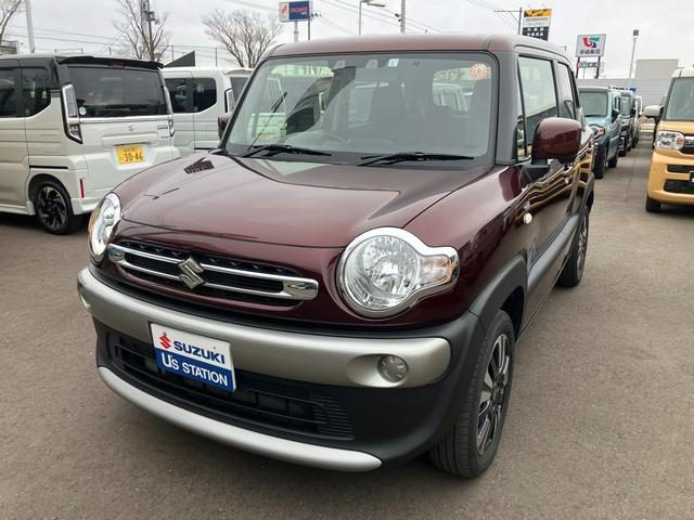 クロスビー　ＨＹＢＲＩＤ　ＭＶ　２ＷＤ・ＣＶＴ　衝突