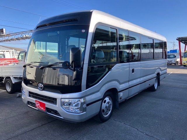 コースター　ＥＸ２８人　自動ドア　後席モニター