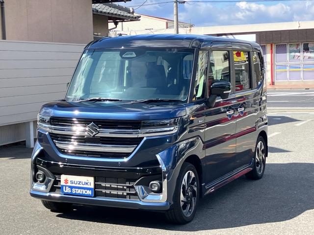 スペーシア　カスタム　４ＷＤ　カスタム　ＨＹＢＲＩＤ　ＸＳ　両側パワー