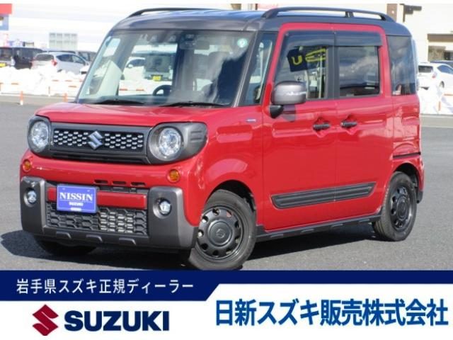スペーシア　ギア　４ＷＤ　ＨＹＢＲＩＤ　ＸＺ　４ＷＤ　ナビ　Ｂカメ