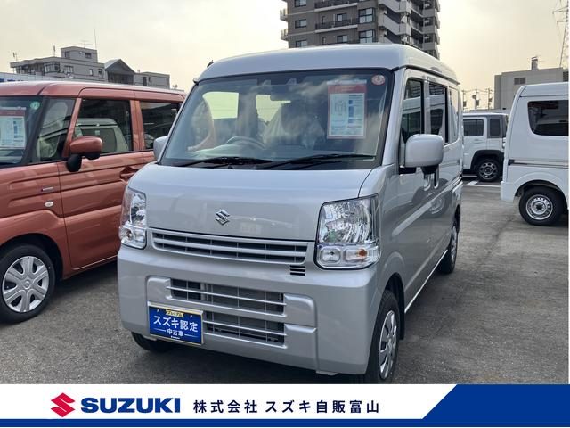 エブリイバン　４ＷＤ　ＰＣ　【当社元社用車】　４ＷＤ／前後ブレ