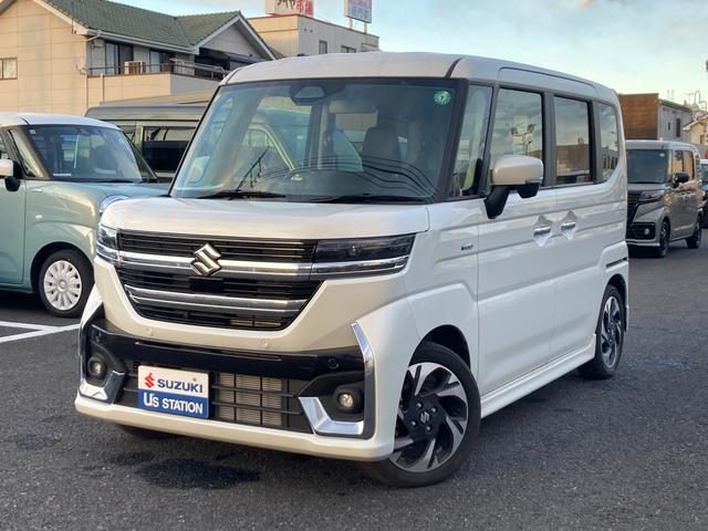 スペーシア　カスタム　カスタム　ＨＹＢＲＩＤ　ＸＳ　全方位ナビ