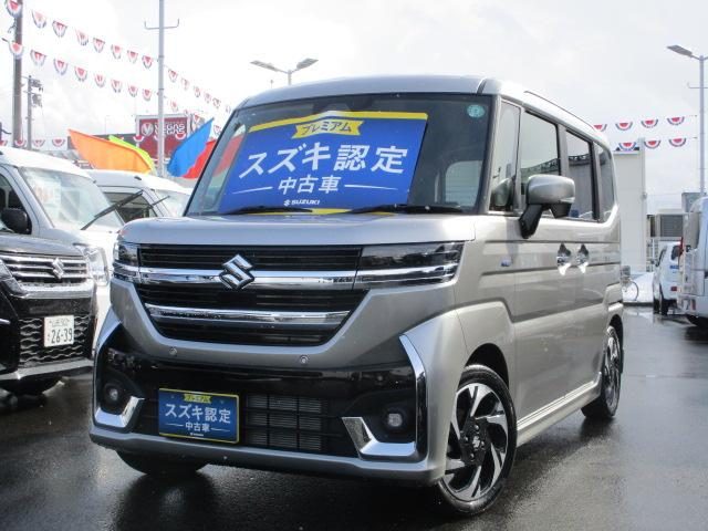 スペーシア　カスタム　カスタム　ＨＹＢＲＩＤ　ＸＳ　２ＷＤ　オ