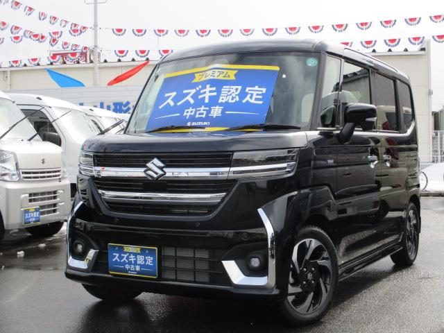 スペーシア　カスタム　カスタム　ＨＹＢＲＩＤ　ＸＳ　２ＷＤ　全