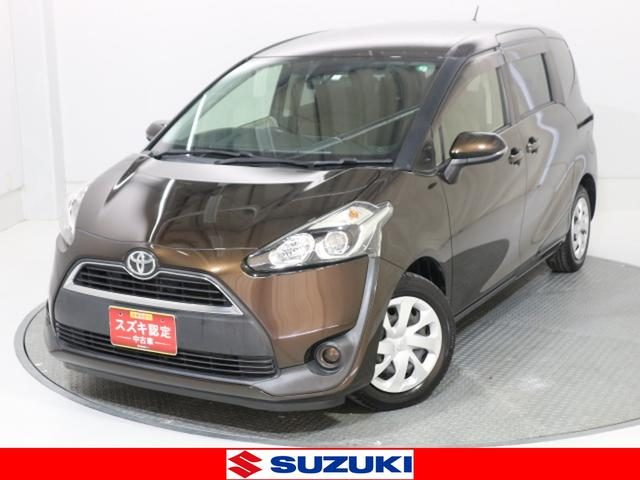 シエンタ　Ｇ　車検整備渡し　ＢＴナビ・ＥＴＣ・前方