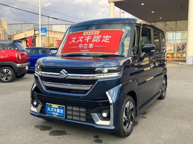 スペーシア　カスタム　カスタム　ＨＹＢＲＩＤ　ＸＳ　被害軽減ブ