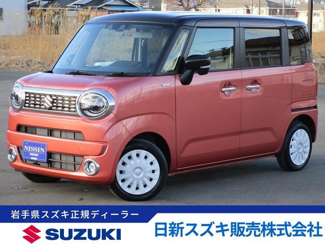 ワゴンＲ　スマイル　４ＷＤ　ＨＹＢＲＩＤ　Ｘ　４ＷＤ　クルコン　両側