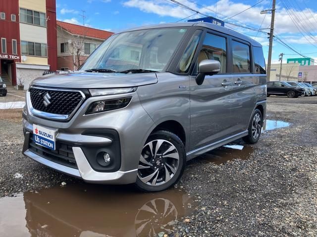 ソリオ　バンディット　ＭＶ　前後被害軽減ブレーキ　全方位ナビ
