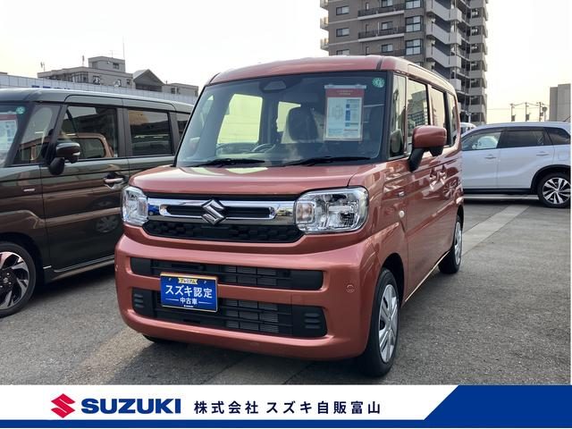 スペーシア　４ＷＤ　ＨＹＢＲＩＤ　Ｇ　【元試乗車】　ナビ／全