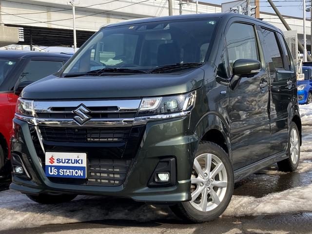 ワゴンＲ　カスタムＺ　４ＷＤ　ハイブリッドＺＸ　４ＷＤ　☆全方位モニタ