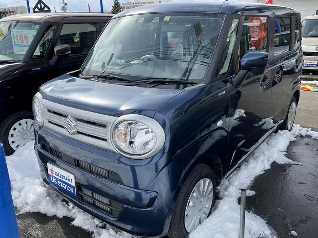 ワゴンＲ　スマイル　４ＷＤ　ハイブリッドＳ　４ＷＤ　☆純正８インチナ
