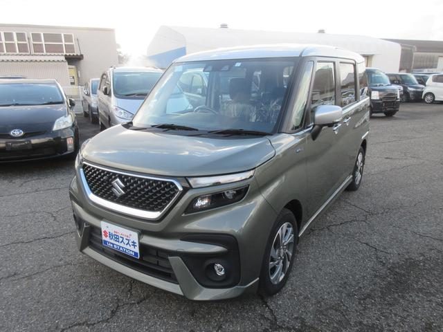 ソリオ　バンディット　ＨＹＢＲＩＤ　ＳＶ　２ＷＤ　ナビＴＶ　衝