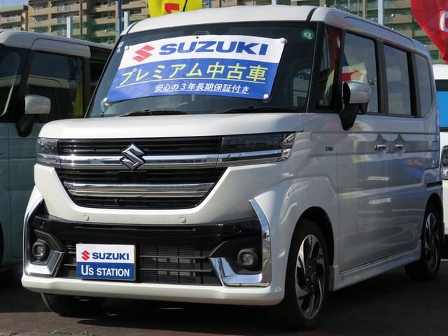 スペーシア　カスタム　カスタム　ＨＹＢＲＩＤ　ＸＳターボ　純正