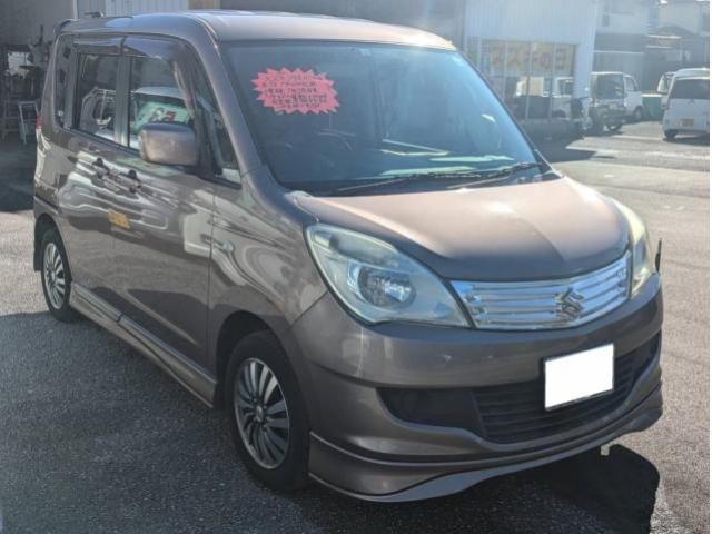 ソリオ　Ｘ　エアロ付　片側電動　フルセグ　スマー