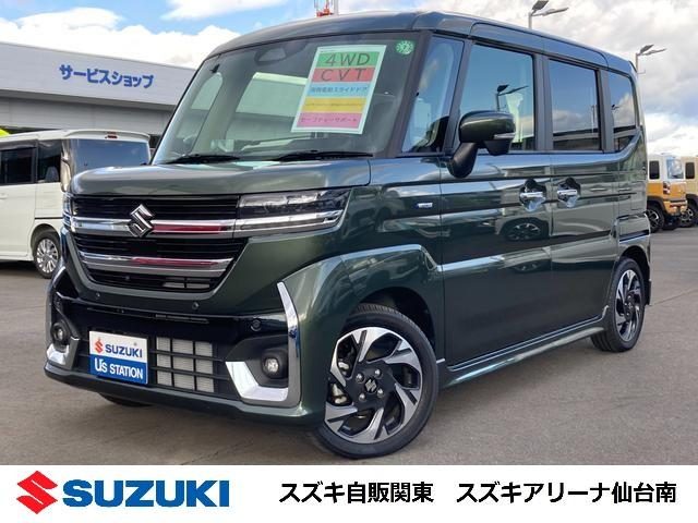 スペーシア　カスタム　４ＷＤ　ＨＹＢＲＩＤ　ＸＳターボ　４ＷＤ　全方位
