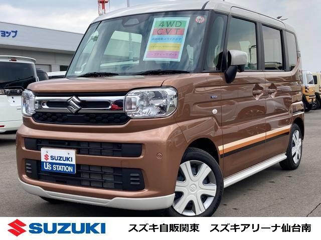 スペーシア　４ＷＤ　ＨＹＢＲＩＤ　Ｘ　４ＷＤ　全方位モニター