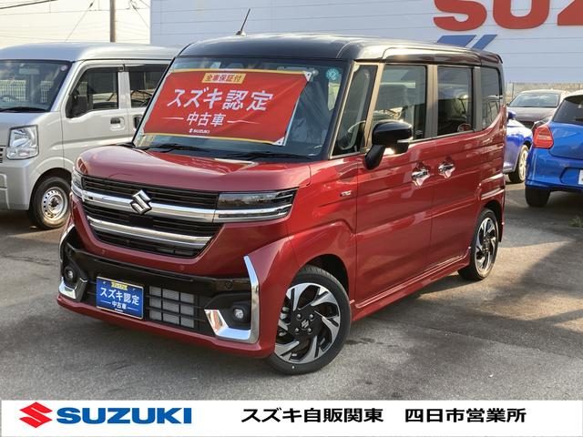 スペーシア　カスタム　カスタム　ＨＹＢＲＩＤ　ＸＳターボ　全方