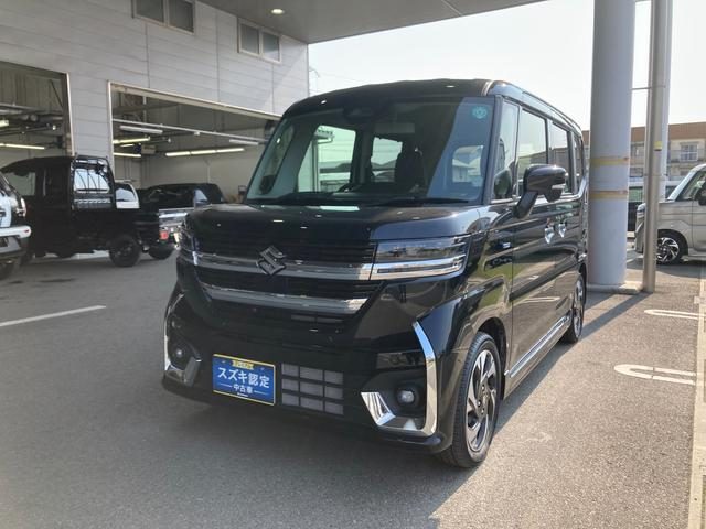 スペーシア　カスタム　カスタム　ＨＹＢＲＩＤ　ＸＳターボ　全方