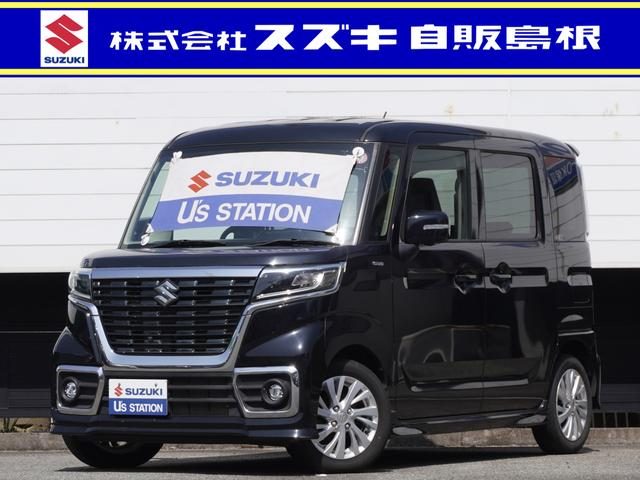 スペーシア　カスタム　カスタム　ＨＹＢＲＩＤ　ＧＳ　全方位カメ