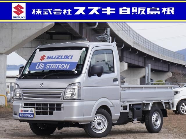 キャリイトラック　４ＷＤ　ＫＣエアコン・パワステ　４ＷＤ　５速ＭＴ